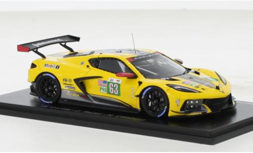 Diecast model cars Chevrolet Corvette 1/43 Spark C8.R No.63 Racing 24h Le Mans 2022 Chevrolet Corvette 1/43 Spark C8.R No.63 Racing 24h Le Mans 2022 diecast model cars