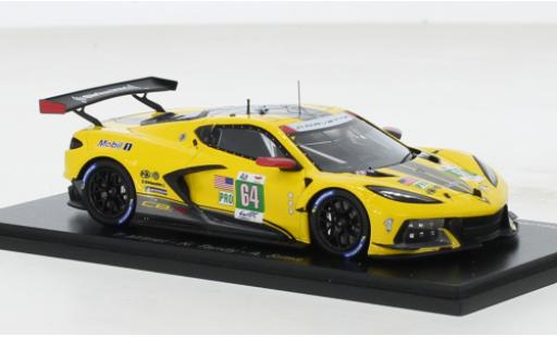 Diecast model cars Chevrolet Corvette 1/43 Spark C8.R No.64 Racing 24h Le Mans 2022 Chevrolet Corvette 1/43 Spark C8.R No.64 Racing 24h Le Mans 2022 diecast model cars