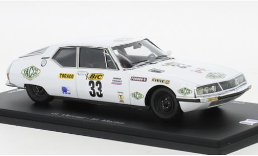 Diecast model cars Citroen SM 1/43 Spark No.33 Tour de France Automobile 1972 Citroen SM 1/43 Spark No.33 Tour de France Automobile 1972 diecast model cars