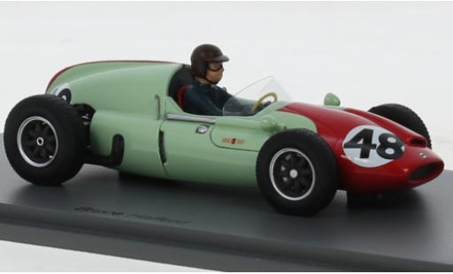 Cooper T51 1/43 Spark green/red No.48 Formel 1 GP Frankreich 1960 diecast model cars