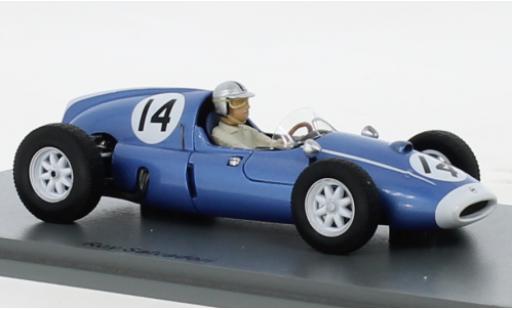 Cooper T51 1/43 Spark No.14 Formel 1 GP Monaco 1960 diecast model cars