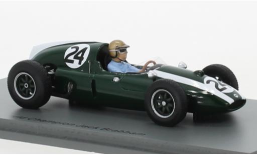 Cooper T51 1/43 Spark No.24 Formel 1 GP Monaco 1959 diecast model cars