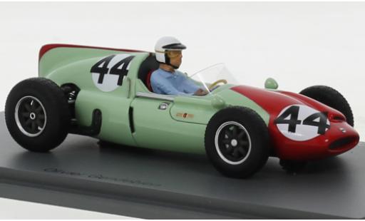 Cooper T51 1/43 Spark No.44 Formel 1 GP Frankreich 1960 diecast model cars