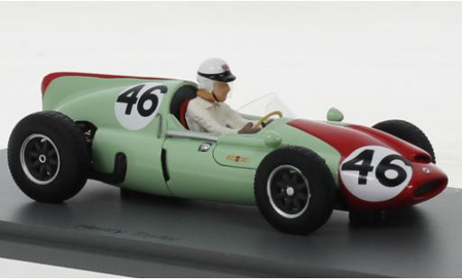 Cooper T51 1/43 Spark No.46 Formel 1 GP Frankreich 1960 diecast model cars