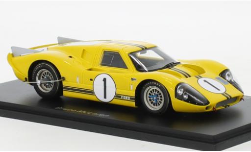 Diecast model cars Ford GT40 1/43 Spark Mk IV RHD No.1 Test Le Mans 1967 Ford GT40 1/43 Spark Mk IV RHD No.1 Test Le Mans 1967 diecast model cars