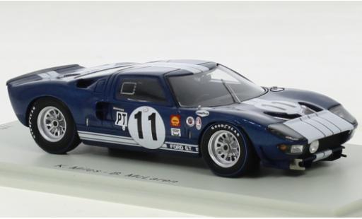 Diecast model cars Ford GT40 1/43 Spark No.11 12h Sebring 1965 Ford GT40 1/43 Spark No.11 12h Sebring 1965 diecast model cars
