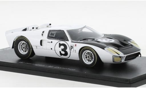 Diecast model cars Ford GT40 1/43 Spark RHD No.3 12h Sebring 1966 Ford GT40 1/43 Spark RHD No.3 12h Sebring 1966 diecast model cars