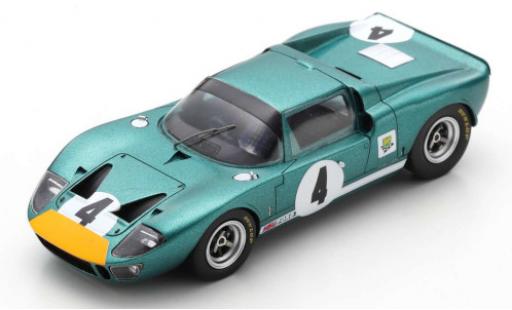 Diecast model cars Ford GT40 1/43 Spark RHD No.4 1000 Km Spa 1967 Ford GT40 1/43 Spark RHD No.4 1000 Km Spa 1967 diecast model cars