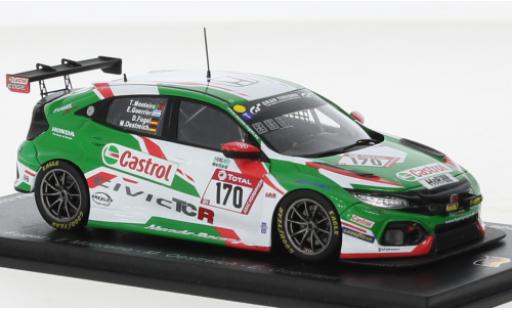 Diecast model cars Honda Civic 1/43 Spark TCR No.170 Castrol 24h Nürburgring 2020 Honda Civic 1/43 Spark TCR No.170 Castrol 24h Nürburgring 2020 diecast model cars