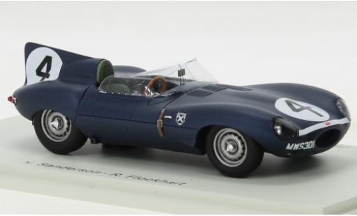 Jaguar D-Type 1/43 Spark RHD No.4 24h Le Mans 1956 diecast model cars