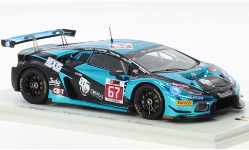 Diecast model cars Lamborghini Huracan 1/43 Spark GT3 No.67 Attempto Racing 24h Spa 2017 Lamborghini Huracan 1/43 Spark GT3 No.67 Attempto Racing 24h Spa 2017 diecast model cars