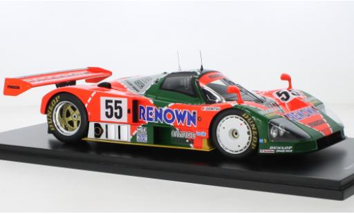 Mazda 787B 1/18 Spark No.55 speed Co. Ltd. Renown 24h Le Mans 1991 diecast model cars