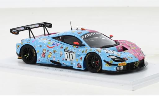 McLaren 720 1/43 Spark S GT3 No.111 JP Motorsport JP For Kids 1000km Paul Ricard 2022 diecast model cars