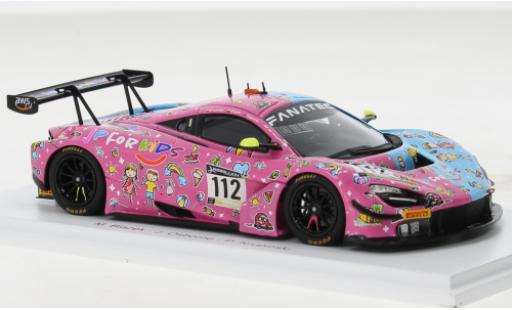 McLaren 720 1/43 Spark S GT3 No.112 JP Motorsport JP For Kids 1000km Paul Ricard 2022 diecast model cars