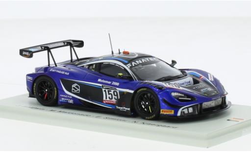 McLaren 720 1/43 Spark S GT3 No.159 garage 59 24h Spa 2022 diecast model cars