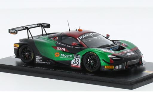 McLaren 720 1/43 Spark S GT3 No.38 JOTA 24h Spa 2022 diecast model cars