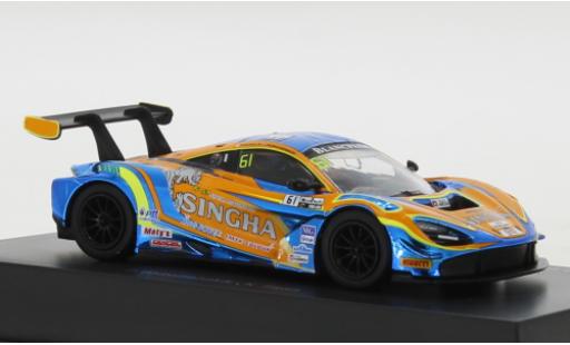 McLaren 720 1/64 Spark S GT3 No.61 ABSSA Motorsport Blancpain GT World Challenge Asia 2019 diecast model cars