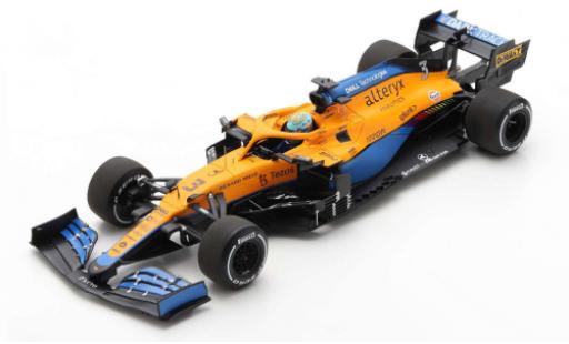 Diecast model cars McLaren F1 1/18 Spark MCL35M No.3 Team Formel 1 GP Italien 2021 McLaren F1 1/18 Spark MCL35M No.3 Team Formel 1 GP Italien 2021 diecast model cars
