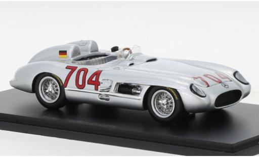 Mercedes 300 1/43 Spark SLR No.704 Mille Miglia 1955 diecast model cars