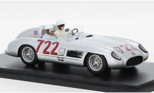 Mercedes 300 1/43 Spark SLR No.722 Mille Miglia 1955 diecast model cars