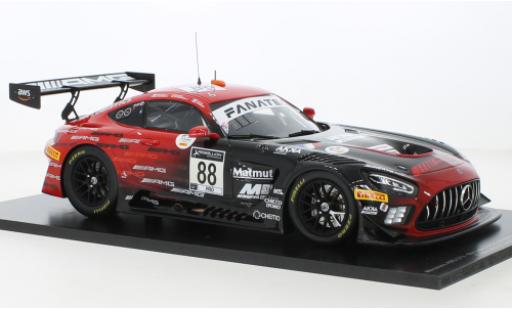 Mercedes AMG GT 1/18 Spark 3 No.88 AKKA ASP 24h Spa 2021 diecast model cars