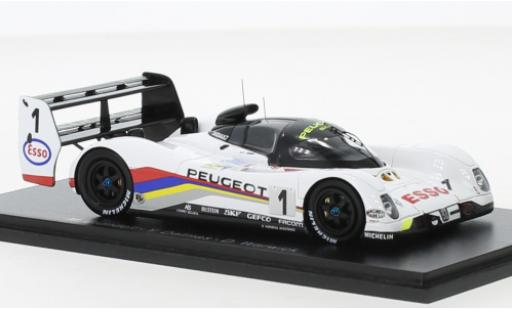 Diecast model cars Peugeot 905 1/43 Spark No.1 24h Le Mans 1992 Peugeot 905 1/43 Spark No.1 24h Le Mans 1992 diecast model cars