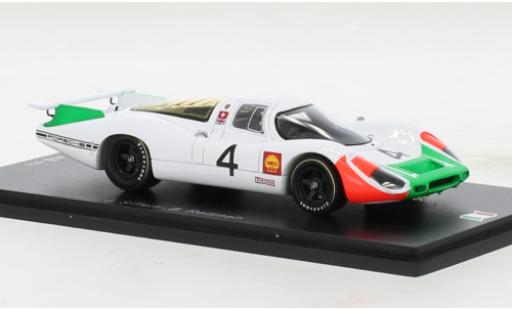 Diecast model cars Porsche 908 1969 1/43 Spark LH RHD No.4 1000km Monza Porsche 908 1969 1/43 Spark LH RHD No.4 1000km Monza diecast model cars