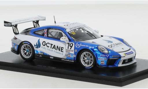 Porsche 992 GT3 1/43 Spark 911 (991) Cup No.19 Carrera Cup Great Britain 2020 diecast model cars