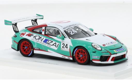 Diecast model cars Porsche 991 GT3 Cup 1/43 Spark 911  No.24 Carrera Cup Japan 2021 Porsche 991 GT3 Cup 1/43 Spark 911  No.24 Carrera Cup Japan 2021 diecast model cars