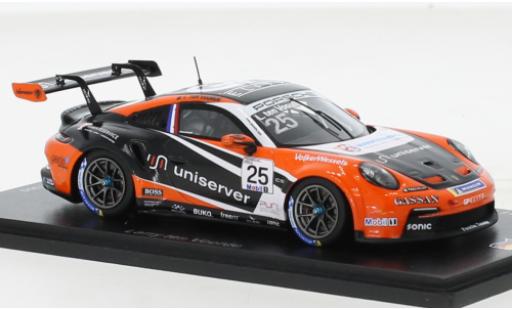Diecast model cars Porsche 991 GT3 Cup 1/43 Spark 911  No.25 Carrera Cup Deutschland 2021 Porsche 991 GT3 Cup 1/43 Spark 911  No.25 Carrera Cup Deutschland 2021 diecast model cars