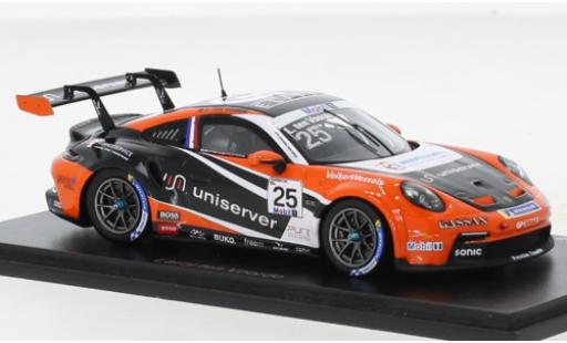 Diecast model cars Porsche 991 GT3 Cup 1/43 Spark 911  No.25 Supercup 2021 Porsche 991 GT3 Cup 1/43 Spark 911  No.25 Supercup 2021 diecast model cars
