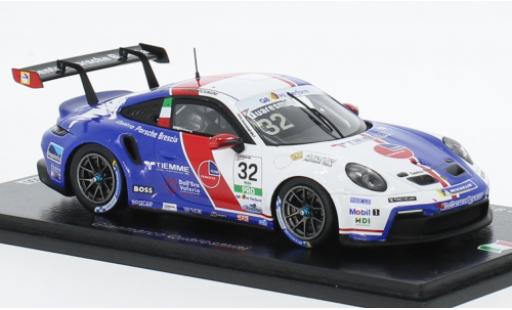 Diecast model cars Porsche 991 GT3 Cup 1/43 Spark 911  No.32 Carrera Cup Italia 2022 Porsche 991 GT3 Cup 1/43 Spark 911  No.32 Carrera Cup Italia 2022 diecast model cars
