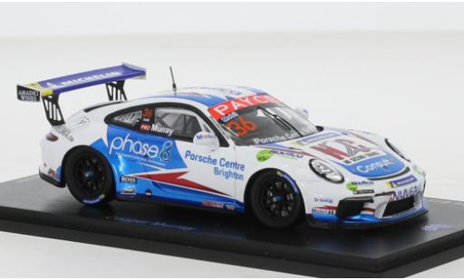 Porsche 992 GT3 1/43 Spark 911 (991) Cup No.36 Carrera Cup Australia 2020 diecast model cars