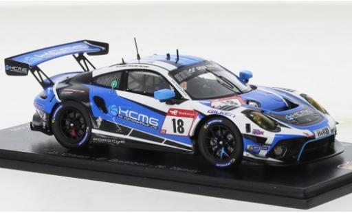 Diecast model cars Porsche 991 GT3 R 1/43 Spark 911  No.18 KCMG 24h Nürburgring 2022 Porsche 991 GT3 R 1/43 Spark 911  No.18 KCMG 24h Nürburgring 2022 diecast model cars