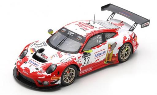 Diecast model cars Porsche 992 GT3 R 1/43 Spark 911 (991) No.22 Frikadelli Racing Team 24h Spa 2020 Porsche 992 GT3 R 1/43 Spark 911 (991) No.22 Frikadelli Racing Team 24h Spa 2020 diecast model cars