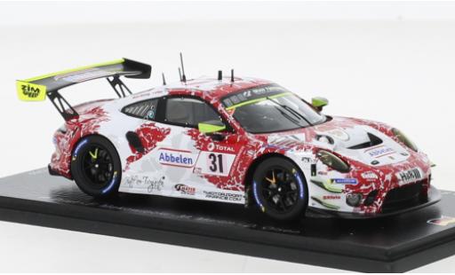 Diecast model cars Porsche 991 GT3 R 1/43 Spark 911  No.31 Frikadelli Racing Team 24h Nuerburgring 2021 Porsche 991 GT3 R 1/43 Spark 911  No.31 Frikadelli Racing Team 24h Nuerburgring 2021 diecast model cars