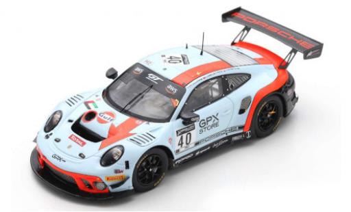 Diecast model cars Porsche 992 GT3 R 1/43 Spark 911 (991) No.40 GPX Racing 24h Spa 2020 Porsche 992 GT3 R 1/43 Spark 911 (991) No.40 GPX Racing 24h Spa 2020 diecast model cars