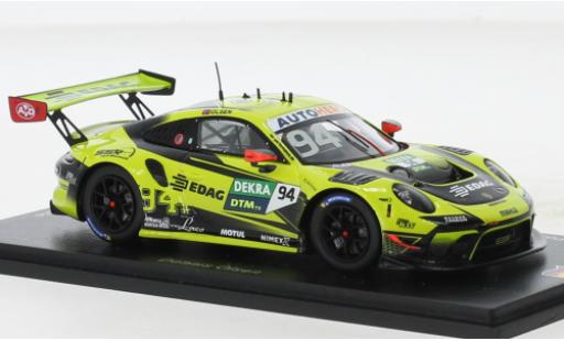 Diecast model cars Porsche 991 GT3 R 1/43 Spark 911  No.94 SSR Performance DTM 2022 Porsche 991 GT3 R 1/43 Spark 911  No.94 SSR Performance DTM 2022 diecast model cars