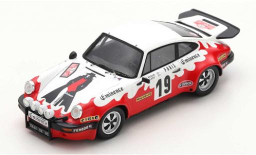 Porsche 930 1/43 Spark 911 Carrera No.19 Rallye WM Rallye Monte Carlo 1977 diecast model cars