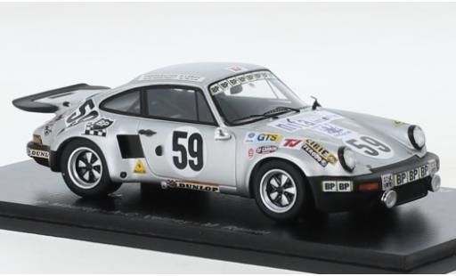 Diecast model cars Porsche 930 RSR 1/43 Spark 911 Carrera No.59 24h Le Mans 1974 Porsche 930 RSR 1/43 Spark 911 Carrera No.59 24h Le Mans 1974 diecast model cars