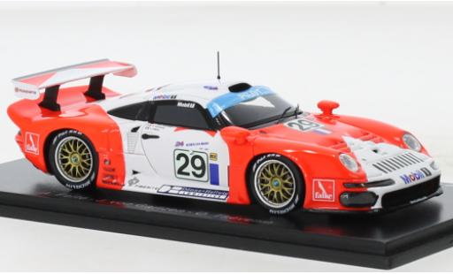 Porsche 996 GT1 1/43 Spark 911 No.29 Ste JB Jabouille-Bouresche 24h Le Mans 1997 diecast model cars