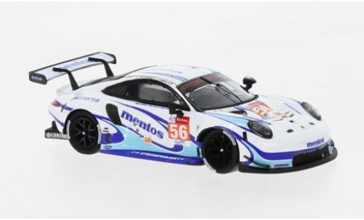 Diecast model cars Porsche 992 RSR 1/87 Spark 911 -19 No.56 Team Project 1 24h Le Mans 2020 Porsche 992 RSR 1/87 Spark 911 -19 No.56 Team Project 1 24h Le Mans 2020 diecast model cars