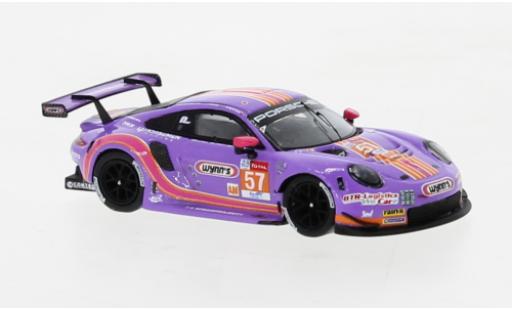 Diecast model cars Porsche 992 RSR 1/87 Spark 911 -19 No.57 Team Project 1 24h Le Mans 2020 Porsche 992 RSR 1/87 Spark 911 -19 No.57 Team Project 1 24h Le Mans 2020 diecast model cars