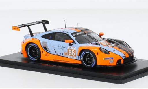 Porsche 911 1/43 Spark RSR-19 No.86 GR Racing 24h Le Mans 2023 diecast model cars