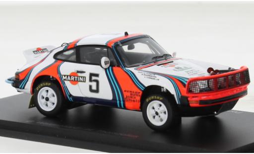 Porsche 930 1/43 Spark 911 SC 3.0 No.5 Martini Rallye WM Safari Rallye 1978 diecast model cars