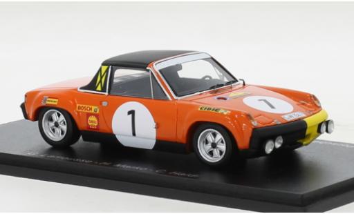 Porsche 914 1/43 Spark /6 No.1 Marathon de la Route 1970 diecast model cars