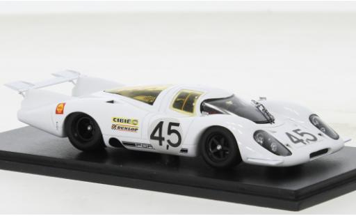 Diecast model cars Porsche 917 1/43 Spark LH RHD No.45 9th Le Mans 1969 Porsche 917 1/43 Spark LH RHD No.45 9th Le Mans 1969 diecast model cars