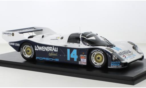Diecast model cars Porsche 962 1986 1/18 Spark C No.14 Löwenbräu IMSA 24h Daytona Porsche 962 1986 1/18 Spark C No.14 Löwenbräu IMSA 24h Daytona diecast model cars