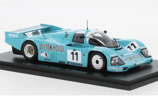 Diecast model cars Porsche 962 1988 1/43 Spark C RHD No.11 Leyton House 24h Le Mans Porsche 962 1988 1/43 Spark C RHD No.11 Leyton House 24h Le Mans diecast model cars