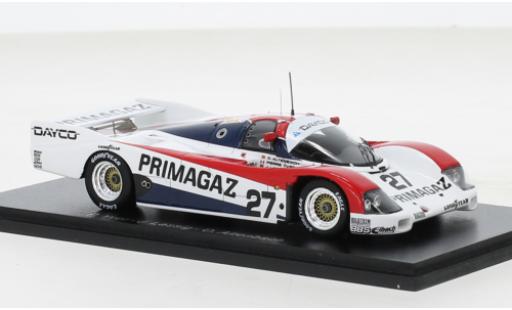 Diecast model cars Porsche 962 1990 1/43 Spark C RHD No.27 Primagaz 24h Le Mans Porsche 962 1990 1/43 Spark C RHD No.27 Primagaz 24h Le Mans diecast model cars
